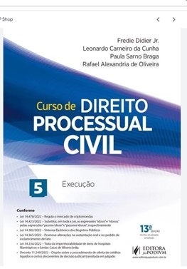 Curso de direito processual civil : execução