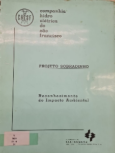 Projeto Sobradinho : reconhecimento do impacto ambiental