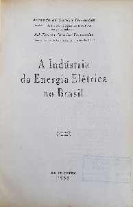 A indústria da energia elétrica no Brasil