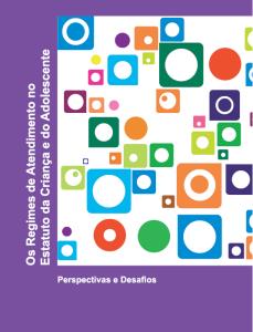 Os regimes de atendimento no Estatuto da Criança e do Adolescente : perspectivas e desafios