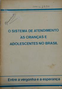 O sistema de atendimento às crianças e adolescentes no Brasil : entre a vergonha e a esperança