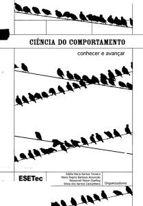 Ciência do Comportamento  : Conhecer e avançar