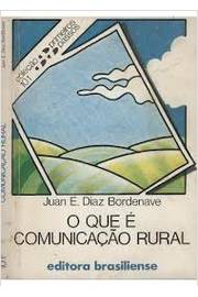 O que é comunicação rural [Livro Físico]