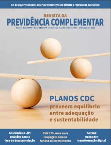 REVISTA DA PREVIDÊNCIA COMPLEMENTAR [Eletrônico] : Planos CDC preveem equilíbrio entre adequação e sustentabilidade [PDF no final da página]