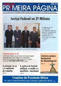 Jornal Primeira Página : ano 1, n. 1, ago. 2000