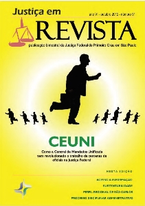 Justiça em Revista : ano 6, n. 31, out. 2012