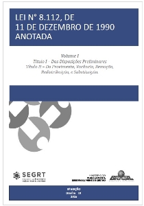 Lei nº 8.112, de 11 de dezembro de 1990 anotada