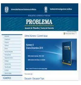 Problema : Anuario de Filosofía y Teoría del Derecho