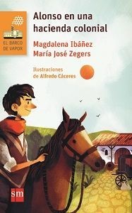 Alonso en una hacienda colonial