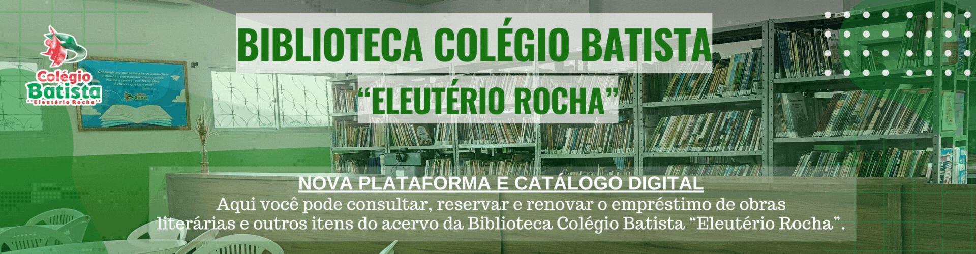 Banner da instituição