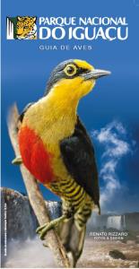 Guia de aves  : Parque Nacional do Iguaçu