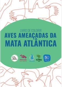 Livro de colorir : aves ameaçadas da Mata Atlântica 