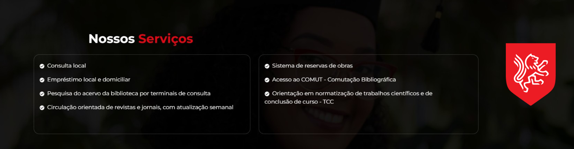 Banner da instituição