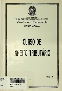 Curso de direito tributário