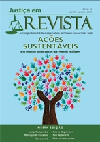 Justiça em Revista : ano 13, n. 73, out. 2019