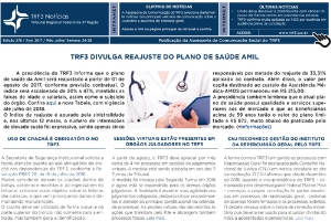 TRF3 Notícias : ano 10, n. 278, jul. 2017